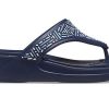 Crocs (WMNS) Monterey Beaded Flip-Flops Tiefblau 206851-410 Crocs (WMNS) Monterey Beaded Flip-Flops Tiefblau 206851-410