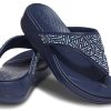 Crocs (WMNS) Monterey Beaded Flip-Flops Tiefblau 206851-410 Crocs (WMNS) Monterey Beaded Flip-Flops Tiefblau 206851-410