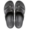 Crocs (WMNS) Monterey Metallic Stilvolle schwarze Hausschuhe 206850-001