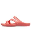 Crocs (WMNS) Orange-Rote Hausschuhe 206756-6SL