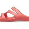 Crocs (WMNS) Orange-Rote Hausschuhe 206756-6SL
