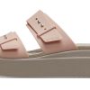Crocs (WMNS) Pale Blush Brooklyn Sandale „Braun Beige“ 207431-6RL