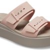 Crocs (WMNS) Pale Blush Brooklyn Sandale „Braun Beige“ 207431-6RL