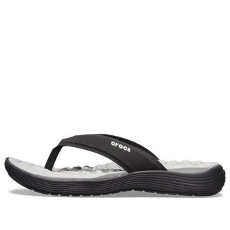 Crocs (WMNS) Reviva Flip-Flops Schwarz 205473-060