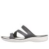 Crocs (WMNS) Sandalen „Grau Weiß“ 203998-04D