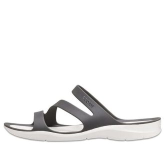 Crocs (WMNS) Sandalen „Grau Weiß“ 203998-04D