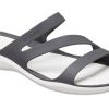 Crocs (WMNS) Sandalen „Grau Weiß“ 203998-04D