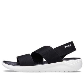 Crocs (WMNS) Schuhe Sportsandalen „Schwarz Weiß“ 206081-066