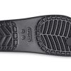 Crocs (WMNS) Schwarze Hausschuhe mit dicker Sohle 206919-001