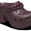 Crocs (WMNS) Siren Chain Clog „Dunkle Kirsche“ 209018-6WD