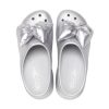Crocs (WMNS) Siren Metallic Bow Clogs „Silber“ 210050-0P1 Crocs (WMNS) Siren Metallic Bow Clogs „Silber“ 210050-0P1