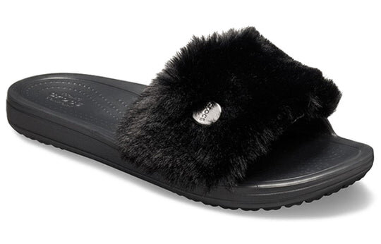 Crocs (WMNS) Sloane Luxe Slide „Schwarz“ 205968-060 Crocs (WMNS) Sloane Luxe Slide „Schwarz“ 205968-060