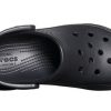 Crocs (WMNS) Small Whale Retro Crocs Sandalen mit dicker Sohle, Schwarz, 206302-001