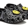 Crocs (WMNS) Smiley World Classic Clogs „Schwarz Weiß Gelb“ 873137