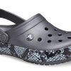 Crocs (WMNS) Snake Pattern graphitschwarze Sandalen 206380-02W Crocs (WMNS) Snake Pattern graphitschwarze Sandalen 206380-02W