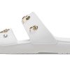 Crocs (WMNS) Soft Sole Cozy Outdoor Flat Heel Sport-Hausschuhe Weiß 207387-103 Crocs (WMNS) Soft Sole Cozy Outdoor Flat Heel Sport-Hausschuhe Weiß 207387-103