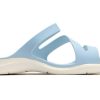 Crocs (WMNS) Sport-Hausschuhe mit flachem Absatz, Blau, 203998-4JQ Crocs (WMNS) Sport-Hausschuhe mit flachem Absatz, Blau, 203998-4JQ