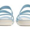 Crocs (WMNS) Sport-Hausschuhe mit flachem Absatz, Blau, 203998-4JQ Crocs (WMNS) Sport-Hausschuhe mit flachem Absatz, Blau, 203998-4JQ