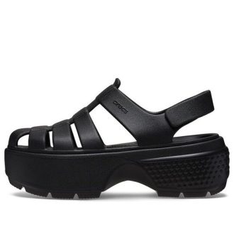 Crocs (WMNS) Stomp Fisherman Sandalen „Schwarz“ 209938-001