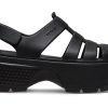 Crocs (WMNS) Stomp Fisherman Sandalen „Schwarz“ 209938-001