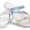 Crocs (WMNS) Swiftwater Crocs Casual Multi-Color Tie Dye Sandalen „Weiß“ 206894-928 Crocs (WMNS) Swiftwater Crocs Casual Multi-Color Tie Dye Sandalen „Weiß“ 206894-928