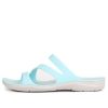 Crocs (WMNS) Swiftwater Sports Hausschuhe „Blau Weiß“ 203998-4CV