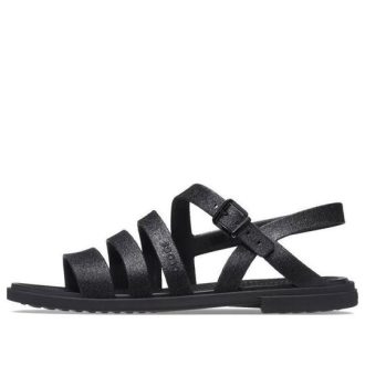 Crocs (WMNS) Tulum Sandalen „All Black“ 206737-0L9