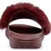 Crocs (WMNS) Weinrote Hausschuhe 205968-60U