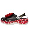 Crocs (WMNS) x Minnie Mouse Classic Plateau-Clogs „Schwarz Rot Weiß“ 209896-100