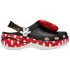 Crocs (WMNS) x Minnie Mouse Classic Plateau-Clogs „Schwarz Rot Weiß“ 209896-100