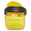 Crocs (WMNS) X Smiley Classic Clog Sandalen mit dicker Sohle und lächelndem Gesicht und Wolken, Gelb/Schwarz, 207233-90H Crocs (WMNS) X Smiley Classic Clog Sandalen mit dicker Sohle und lächelndem Gesicht und Wolken, Gelb/Schwarz, 207233-90H