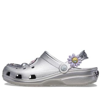 Crocs x Kenny Scharf Classic Clog „Silber“ 209487-040