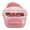 Crocs x Line Friends Beach Rosa Unisex-Sandalen 205791-606