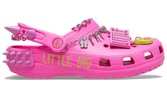 Crocs x LittleBig Klassische Clog-Sandalen „Pink“ 207546-6QQ Crocs x LittleBig Klassische Clog-Sandalen „Pink“ 207546-6QQ