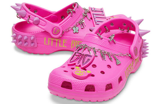 Crocs x LittleBig Klassische Clog-Sandalen „Pink“ 207546-6QQ Crocs x LittleBig Klassische Clog-Sandalen „Pink“ 207546-6QQ