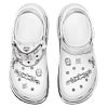 Crocs x MCM Mega Crush Clogs „Weiß Silber“ MEXDAMM08WT