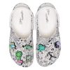 Crocs x Steven Harrington Classic Clogs „Quickstrike – Weiß Schwarz“ 208145-103