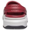 Crocsband Full Force Sandalen mit dicker Sohle Rot Weiß 206122-6RU Crocsband Full Force Sandalen mit dicker Sohle Rot Weiß 206122-6RU