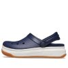 Crocsband Full Force Sandalen mit dicker Sohle, Unisex, Blau/Weiß, 206122-462