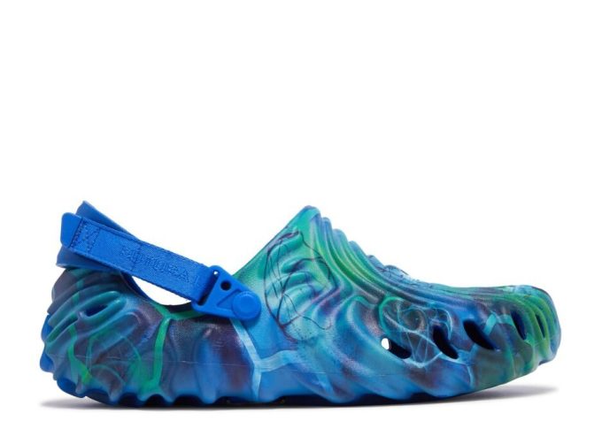 Futura Laboratories x Salehe Bembury x Pollex Clog „Daumen hoch, gute Arbeit, Kunstfreunde“ Futura Laboratories x Salehe Bembury x Pollex Clog „Daumen hoch, gute Arbeit, Kunstfreunde“