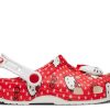 Hello Kitty x Classic Clog Kleinkind „Rote Punkte“