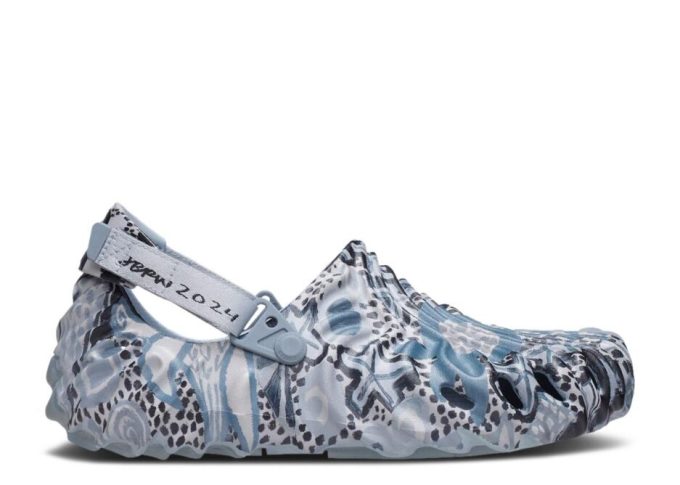 Jonas Wood x Salehe Bembury x Pollex Clog „Daumen hoch, gute Arbeit, Art Friends“ Jonas Wood x Salehe Bembury x Pollex Clog „Daumen hoch, gute Arbeit, Art Friends“