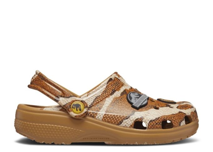 Jurassic World x Classic Clog Kids „Sand“