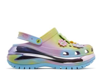 Lazy Oaf x Mega Crush Clog „Neue Dimensionen“
