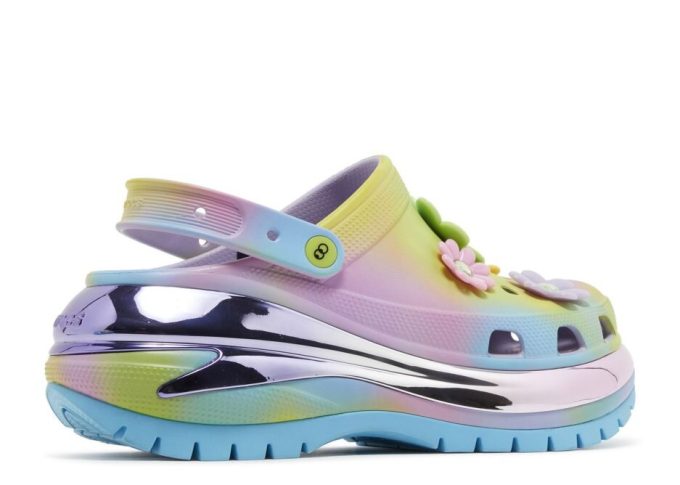 Lazy Oaf x Mega Crush Clog „Neue Dimensionen“