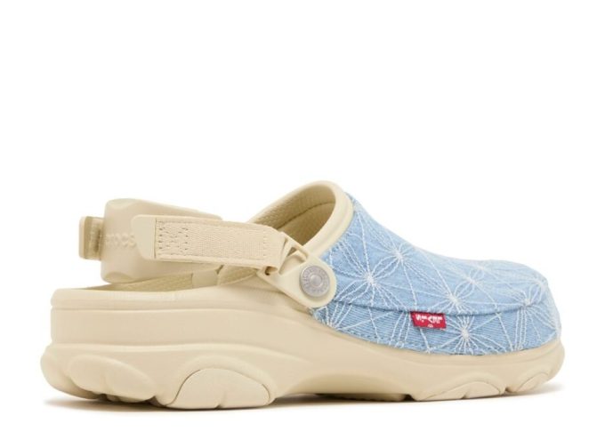 Levi’s x Classic All-Terrain Clog „Sashiko – Bone Blue“