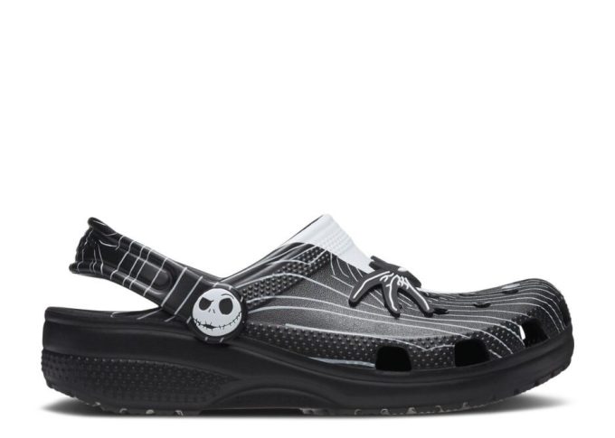 Nightmare Before Christmas x Classic Clog TD „Jack Skellingtons Anzug“