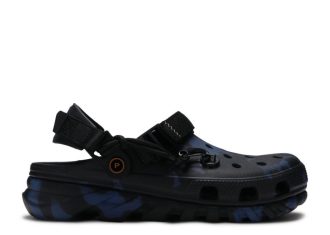 Post Malone x Duet Max Clog „Blue Camo“