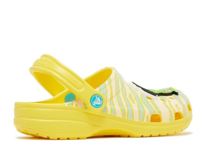 Ron English x Classic Clog Kids „Party Animals – Zebra Lemon“