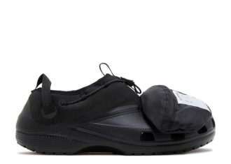 Satisfy x Classic Clog „Schwarz“